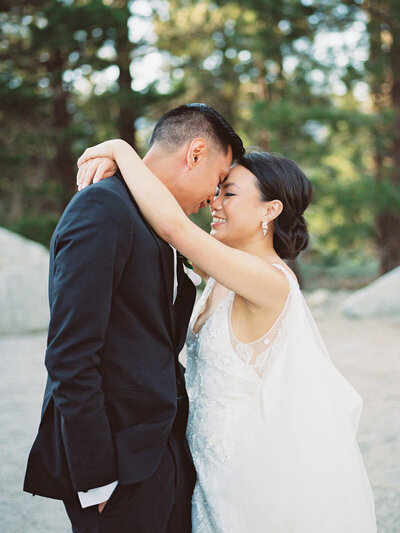 Lake Tahoe Film Wedding Photos