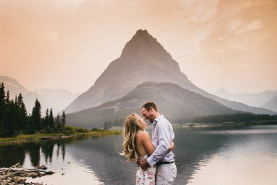 couple looking at each other
