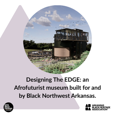 Rendering of The EDGE Museum, a visionary Black cultural space designed with community imagination and architectural boldness