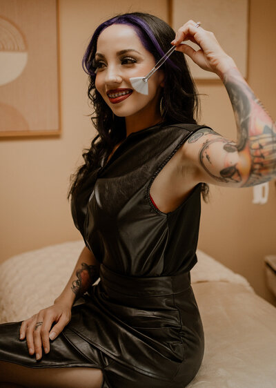 La Dawna Pea licensed Esthetician in Albuquerque