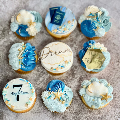 Buttercream Floral Cupcake Bouquet by Artisan Buttercream - Metro Detroit