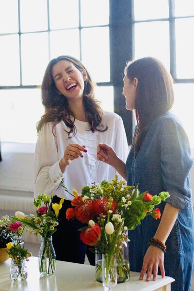 Teresa and Annie