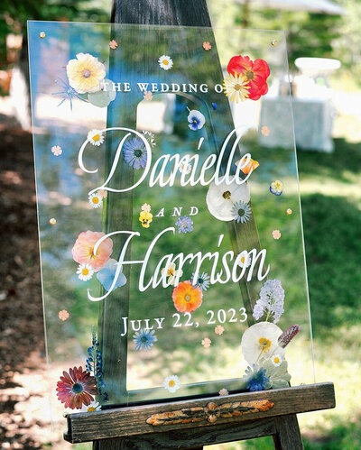 Beaver Creek Wildflower Wedding Invitations