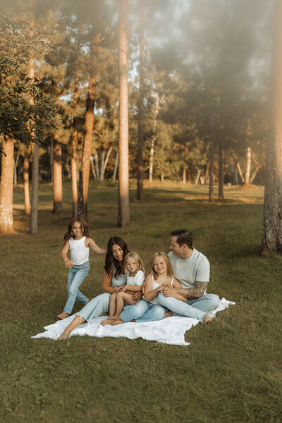 Neutral Styling Family Session