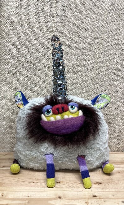 eco friendly plush sculpture