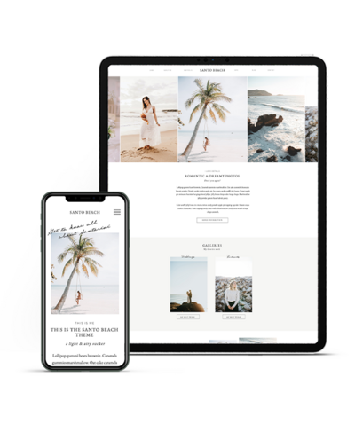 Santo Beach iPad