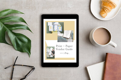 Print and paper vendor guide