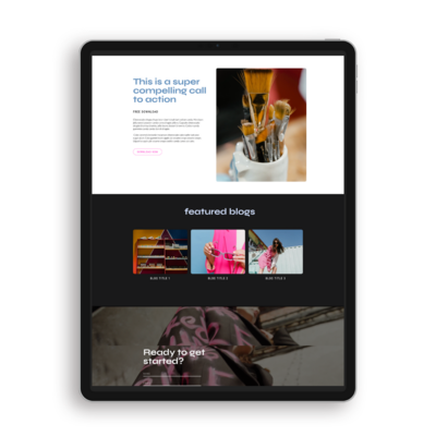 website designer quick