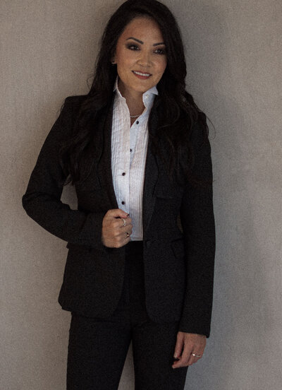 Sandy Chang, creative partner for real estate agents, helping them build standout, elevated brands.
