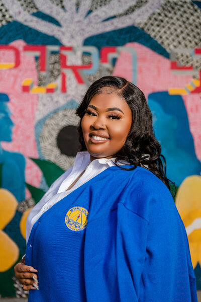 Raveen, the Black woman crowned Miss Morris College, proudly wears her crown and sash. A powerful moment celebrating beauty, leadership, and HBCU pride.