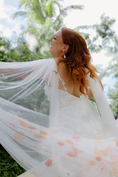 wedding photographer Secrets Playa Blanca Beach Wedding Colorful Wedding