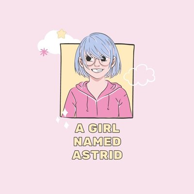 Pink and Yellow Gamer Girl Animated Logo