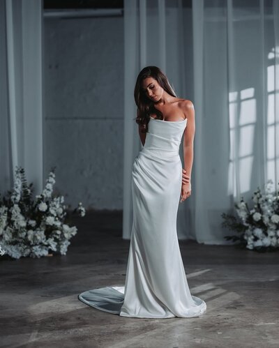 Corston Couture 'Mystical' Bridal gown stocked at Sunday's Bride, London UK