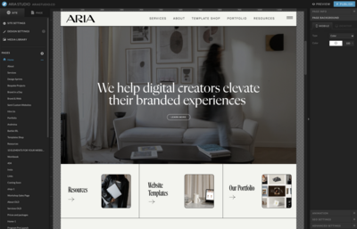 Showit Website by Aria Studio_