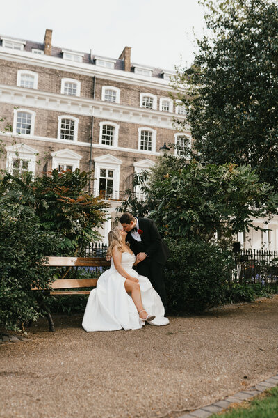 Couple portrait by Worcestershire Wedding Photographer