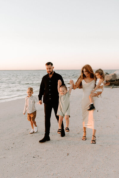 Tampa Beach Family Photo Session