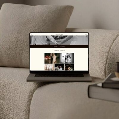 Modern Showit websites for wedding and elopemeny photographers