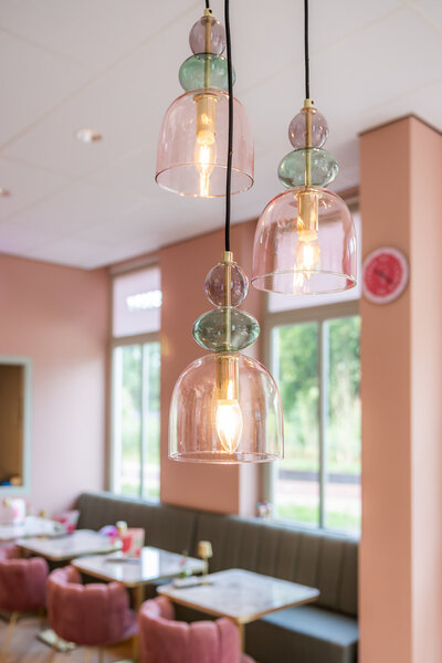 Detailbeeld verlichting interieurfotografie