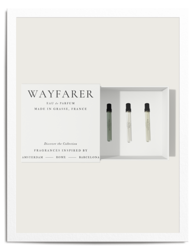 Wayfarer unisex luxury perfume sample set