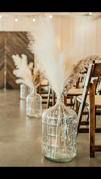 glass carboy for rent wedding