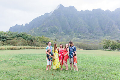 Extended family photographer hawaii