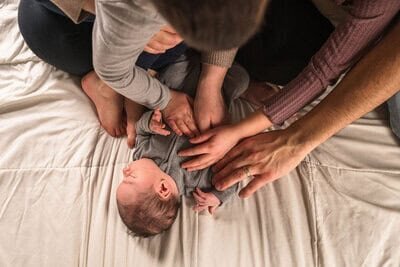 Metro Detroit Lifestyle Newborn Photography by Arkady Brown