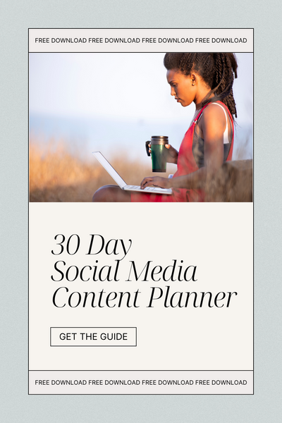 A done-for-you Canva content calendar designed to take the stress out of showing up, so you can grow your brand without burning out.