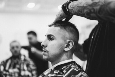 WHY EVERYONE RAVES OVER THE TAFFETA BARBER CLUB & WHY YOUR GROOM NEEDS THEM FOR THE BIG DAY