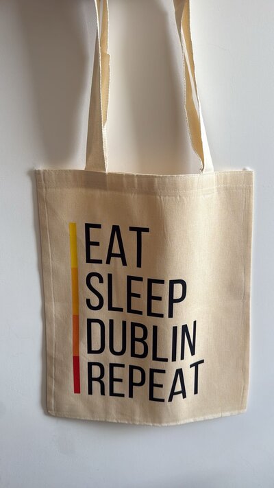 Eat Sleep Dublin Repeat bag from Madison Mompreneur
