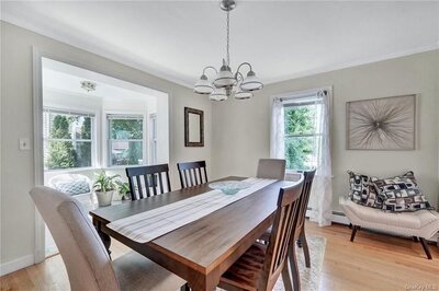 photo of dining room with dining table
