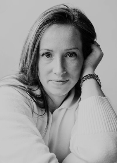 close up portrait of photographer