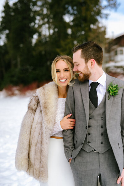 Winter Wedding in Squamish by Brilliant Events Whistler