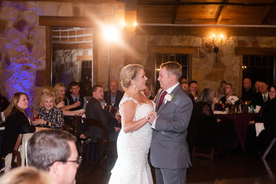 First dance at The Lodge