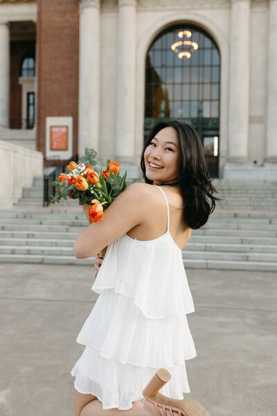 seattle washington senior graduation photographer, university of washington, uw, seattle pacific university, seattle university