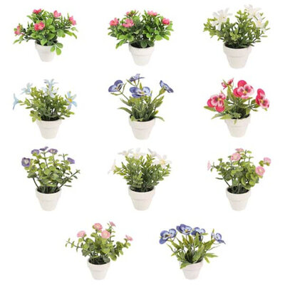 micro flower pots premade