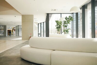 Commercial interior building