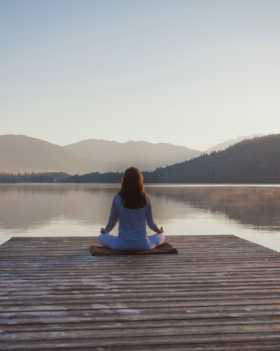 Nurses meditating