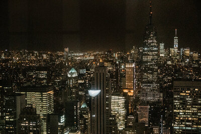 New York Lights at Night