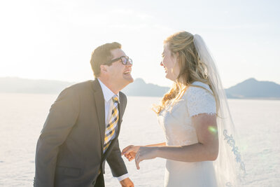 Bonneville Salt Flats Wedding and Elopement Photographer