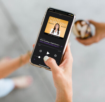OMME Podcast on iPhone - Online Marketing Expert