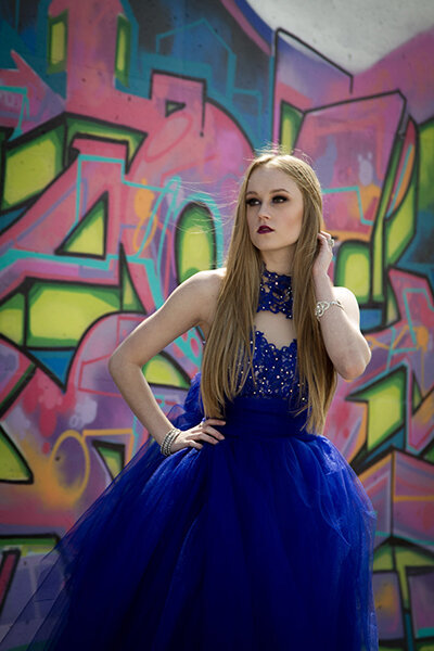 senior-photo-colorful-grandville-mi-blue-dress-prom-dress-400x600