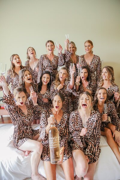 bridesmaids-cheetah-print-robes-florida
