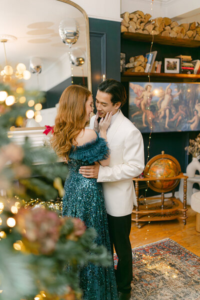 Christmas Elopement Photo Gallery | London & Sicily Wedding Portfolio of Maila Enea Events