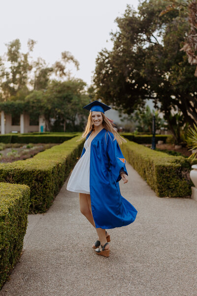 Balboa Park Senior Grad Photos San Diego State Photo Shoot Photographer Graduation Portraits