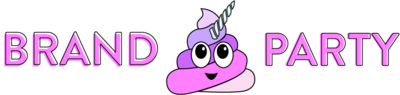 Brand Party Poop Logo
