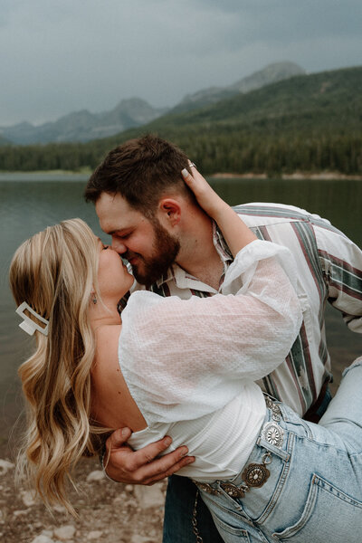 Hyalite Canyon Engagement Photos