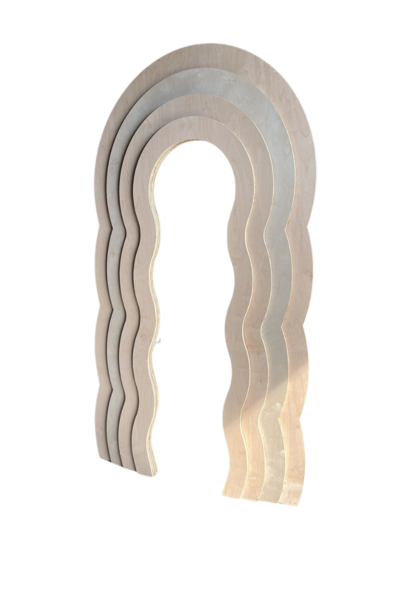 Wavy open arch chiara Backdrop by Loononna, Orlando, FL