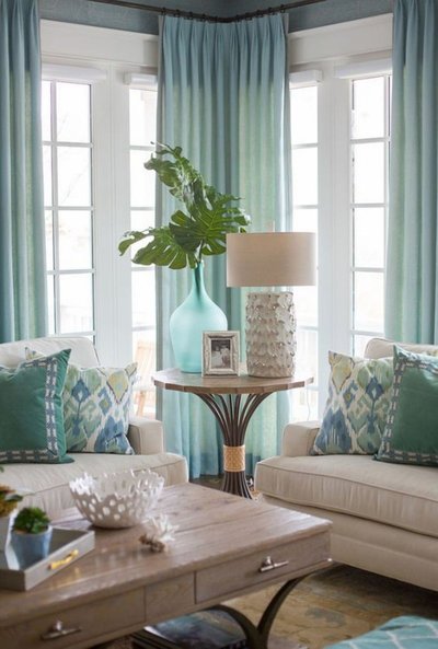 living room staging plant accent table interior design lamp table pillows decor accesorizing staging