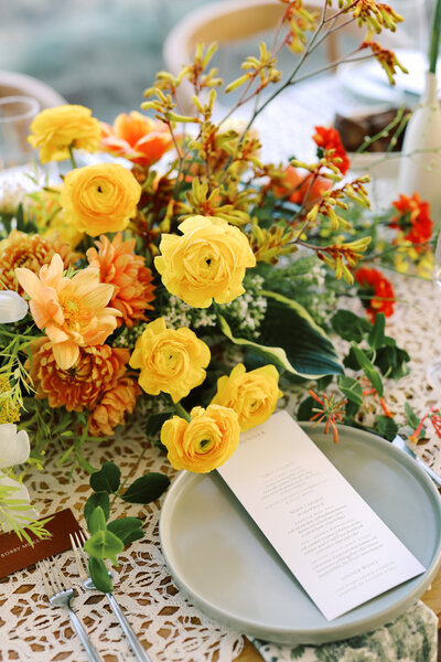 Modern Floral Summer Wedding in Washington DC 27