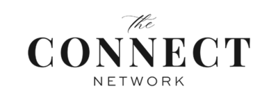 The Connect Network logo created by Christy Jo Lightofot, brand designer.